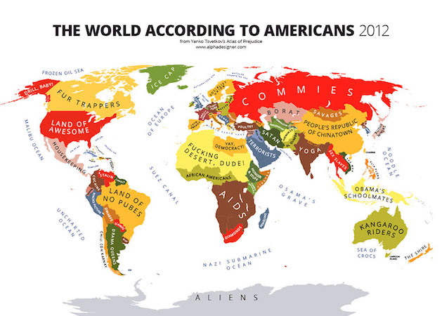 26 Most Important Maps You Won't Find In Schools (Number 16 is Hilarious)